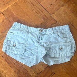 American Eagle Outfitters Light Blue Cargo Shorts